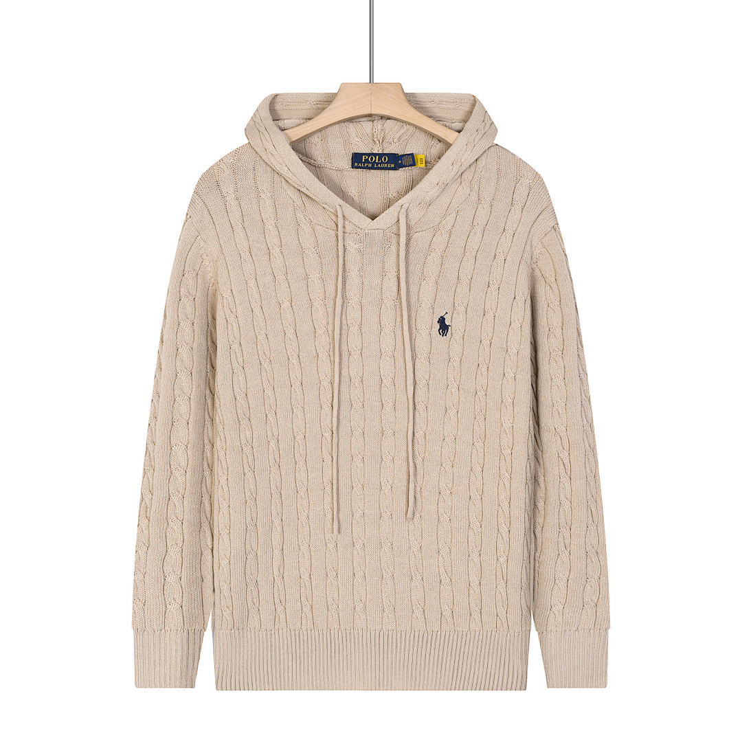 Polo Ralph Lauren Cable Knit Hoodie · A2618 — תמונה 29