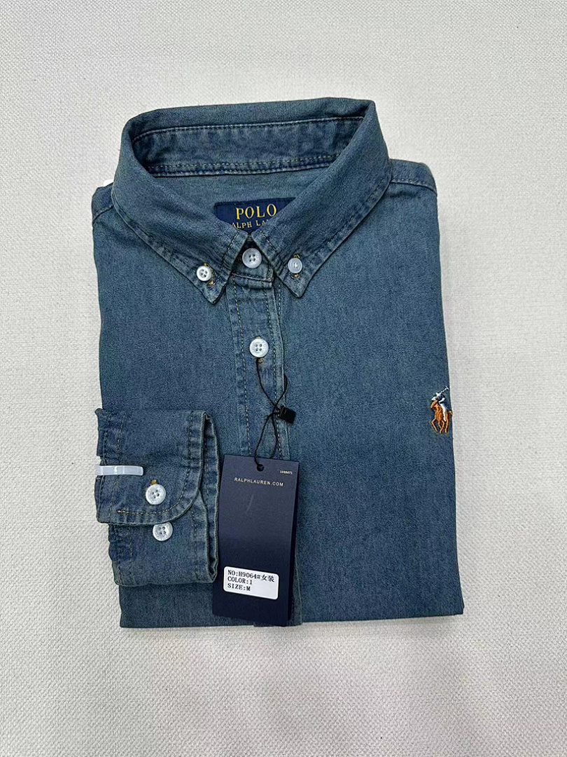 Polo Ralph Lauren Denim Long Sleeve Button Down · A1623 — תמונה 7