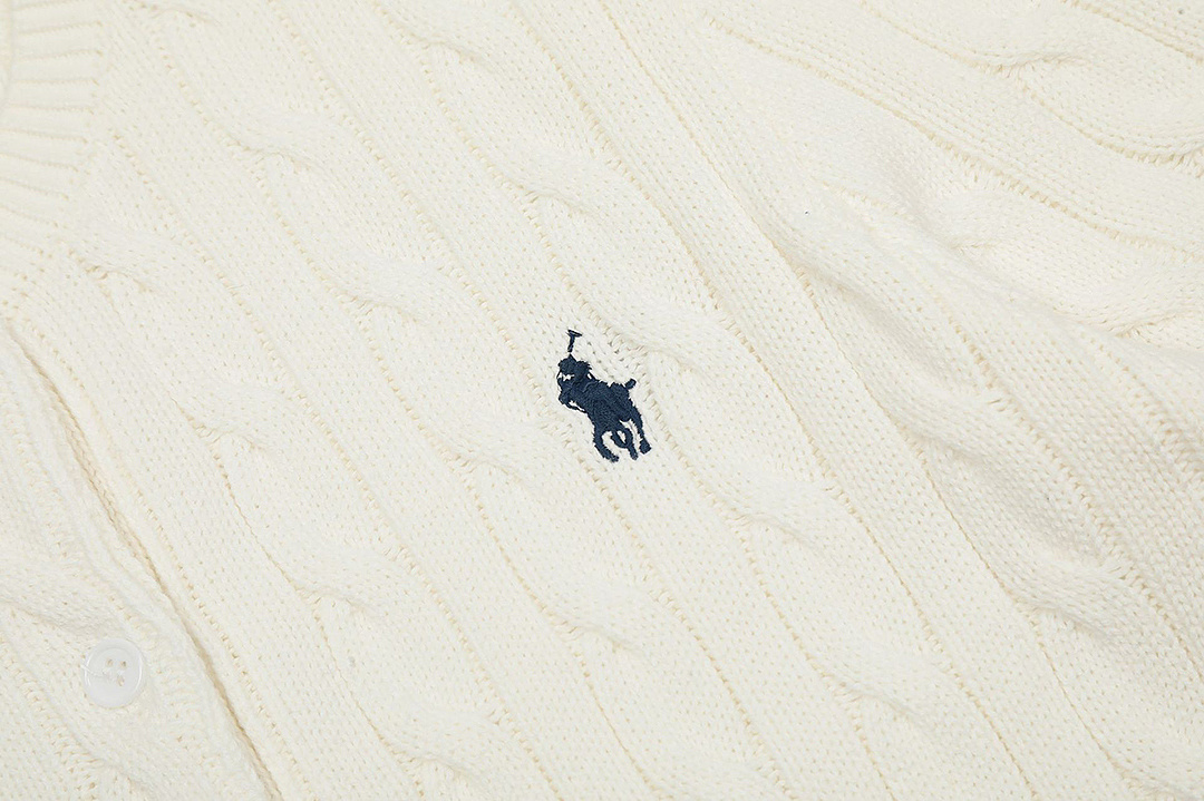 Ralph Lauren Cable-Knit Short-Sleeve Cardigan · A3123 — תמונה 18