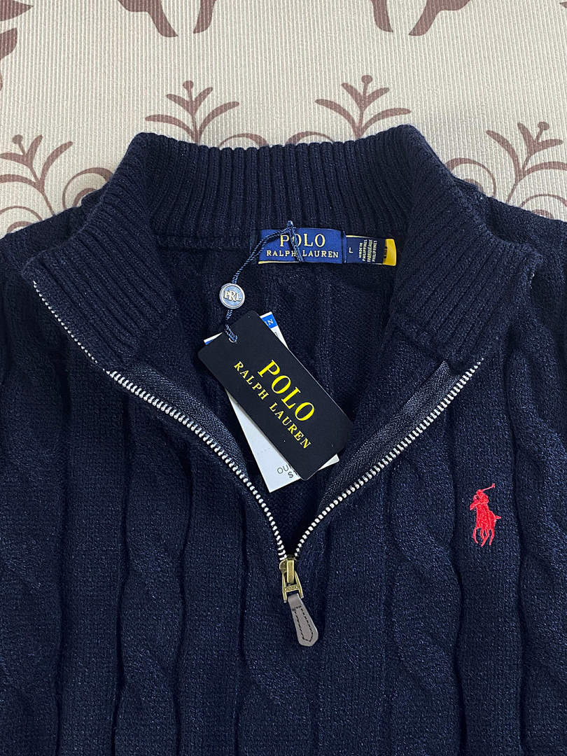 Ralph Lauren Cable-Knit Quarter-Zip Sweater · A2520 — תמונה 15