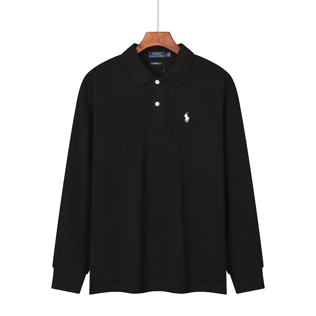 Ralph Lauren Mesh Long-Sleeve Polo Shirt · A2895 — תמונה 33