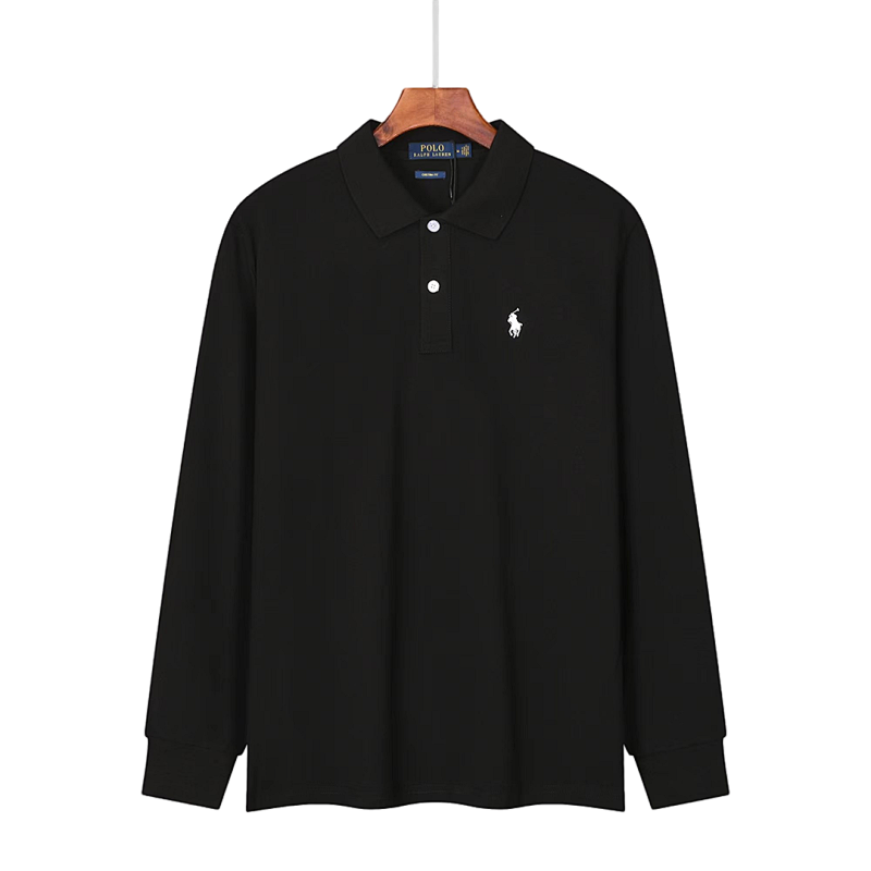 Ralph Lauren Mesh Long-Sleeve Polo Shirt · A2895 — תמונה 34