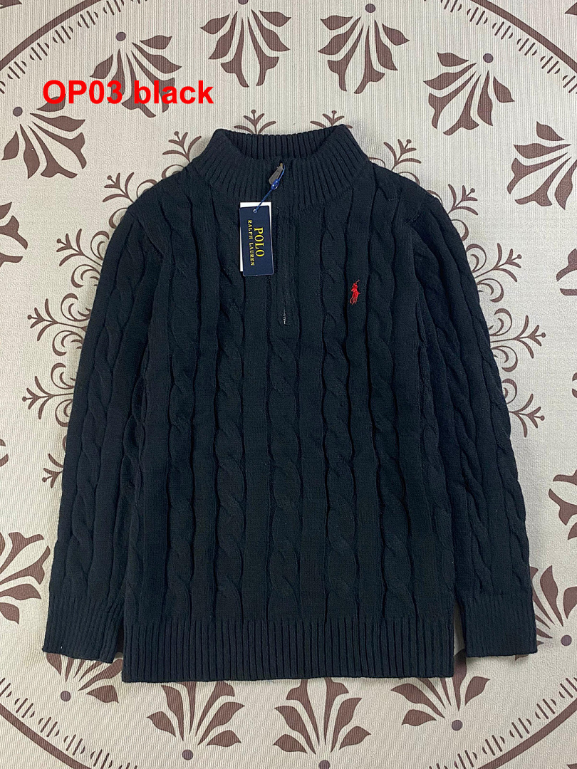 Ralph Lauren Cable-Knit Quarter-Zip Sweater · A2520 — תמונה 6