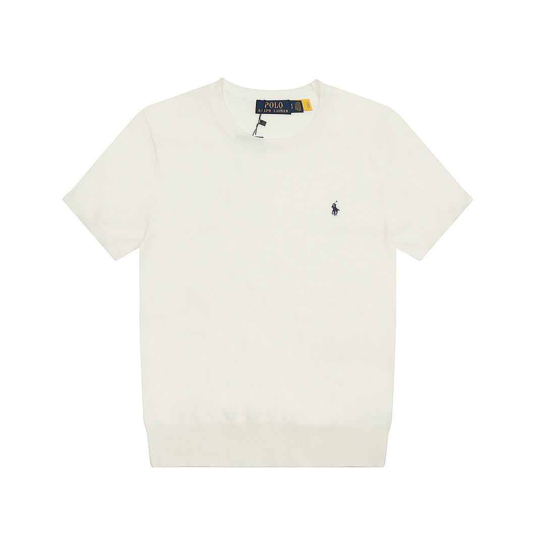 Ralph Lauren — חולצת טריקו סרוגה · A3127 — תמונה 16