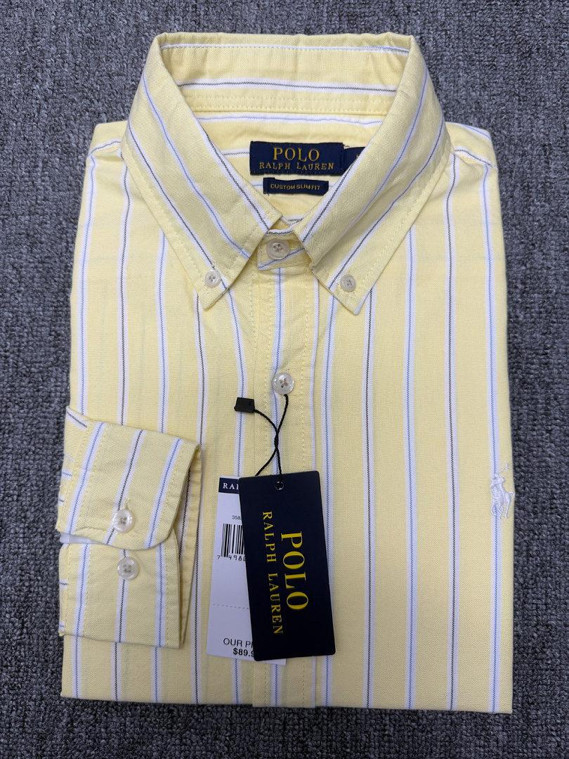 Ralph Lauren Classic Fit Striped Oxford Shirt · A3436 — תמונה 21
