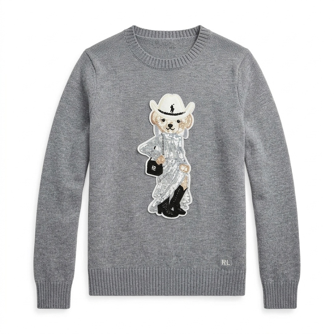 Ralph Lauren Polo Bear Cotton Crewneck Sweater · A3396 — תמונה 46