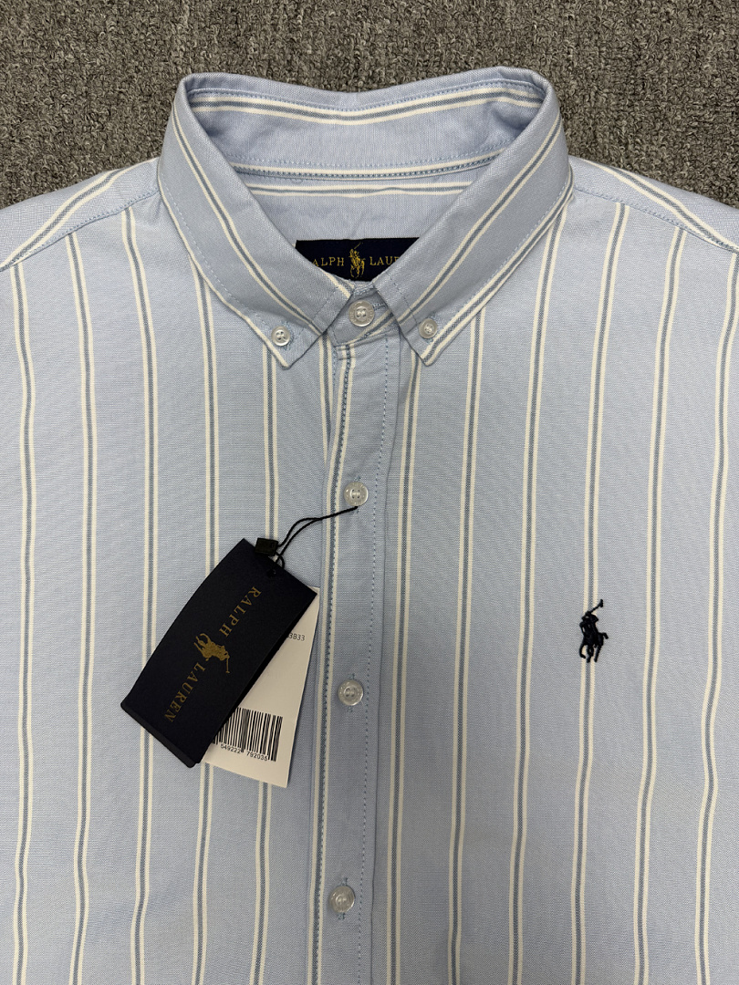 Ralph Lauren Classic Fit Striped Oxford Shirt · A3238 — תמונה 17