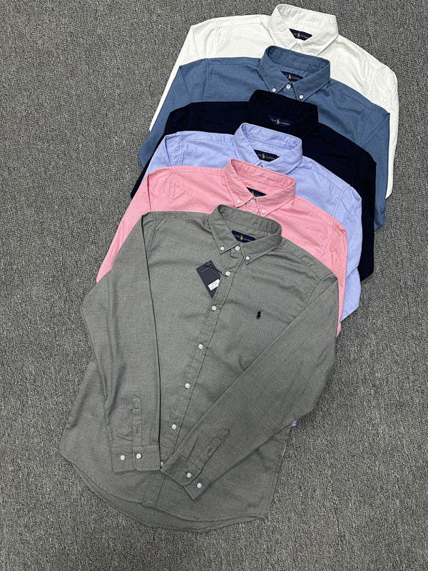 Ralph Lauren The Iconic Solid Cotton Button-Down · A2576 — תמונה 19