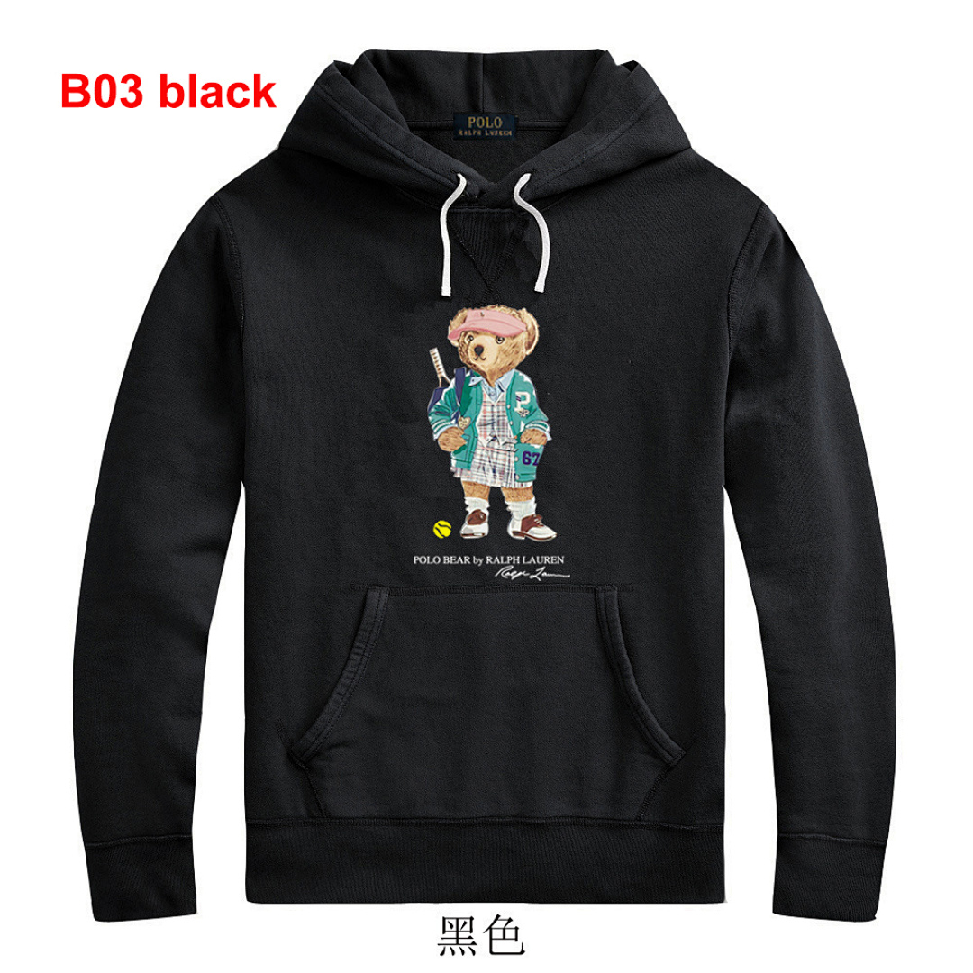 Ralph Lauren Polo Bear Fleece Hoodie · A2599 — תמונה 23