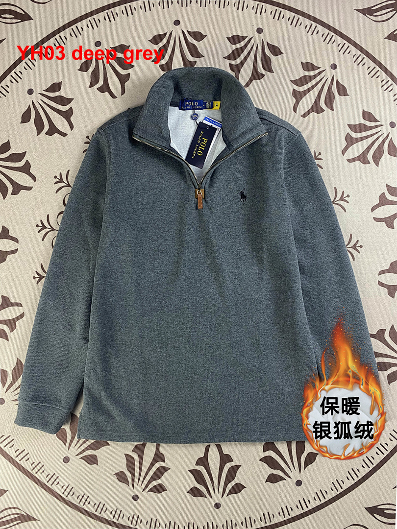 Ralph Lauren Luxury Jersey Quarter-Zip Pullover · A2755 — תמונה 13