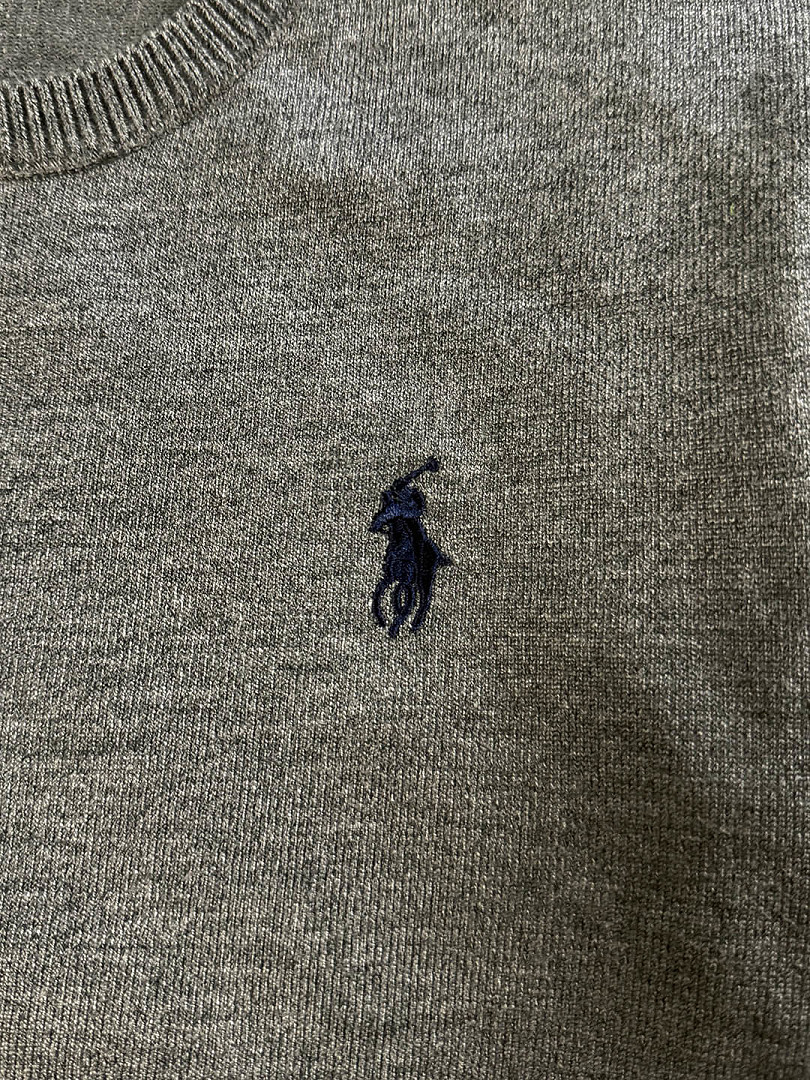 Ralph Lauren Ribbed Cotton Short Sleeve Sweater · A3074 — תמונה 26