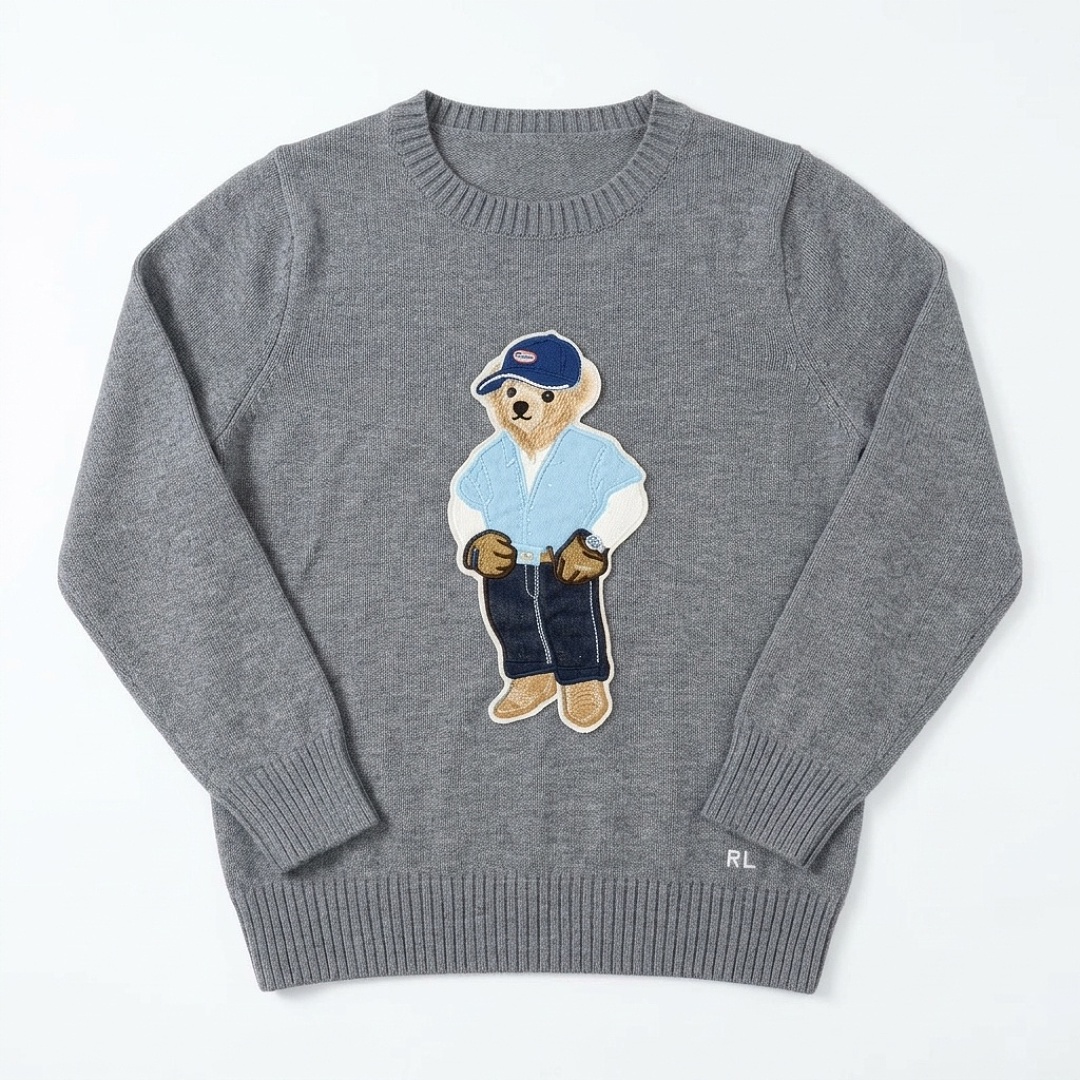 Ralph Lauren Polo Bear Cotton Crewneck Sweater · A3396 — תמונה 69
