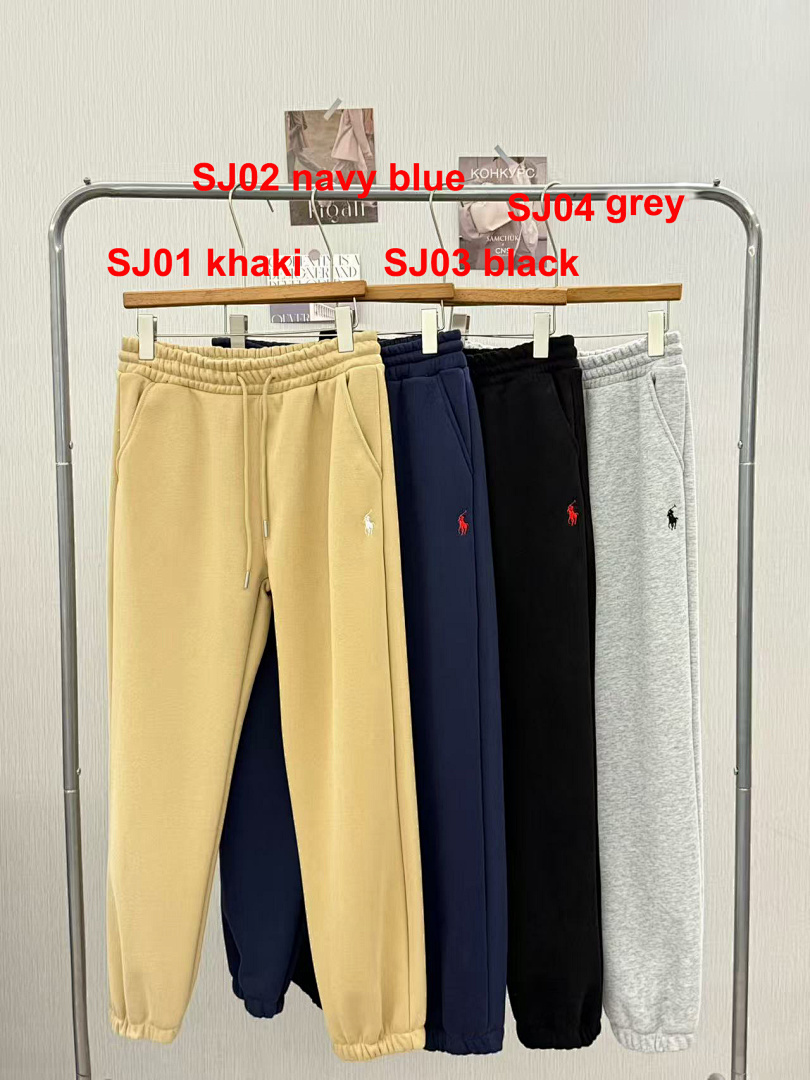 Ralph Lauren Double-Knit Jogger Sweatpants · A2914