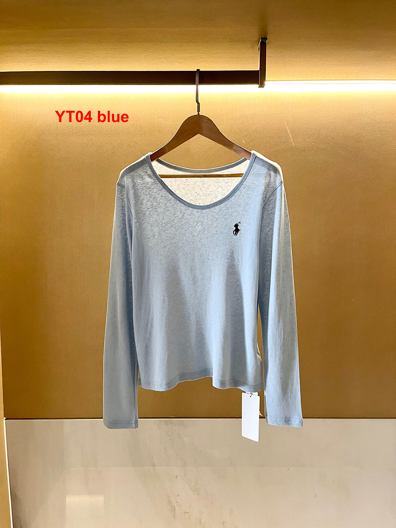 Ralph Lauren Shrunken Fit Jersey Long-Sleeve Tee · A3136 — תמונה 12