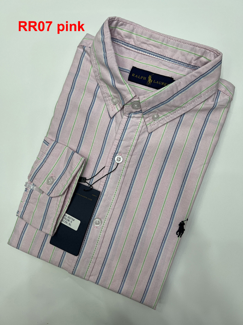 Ralph Lauren Striped Oxford Shirt · A2308 — תמונה 4