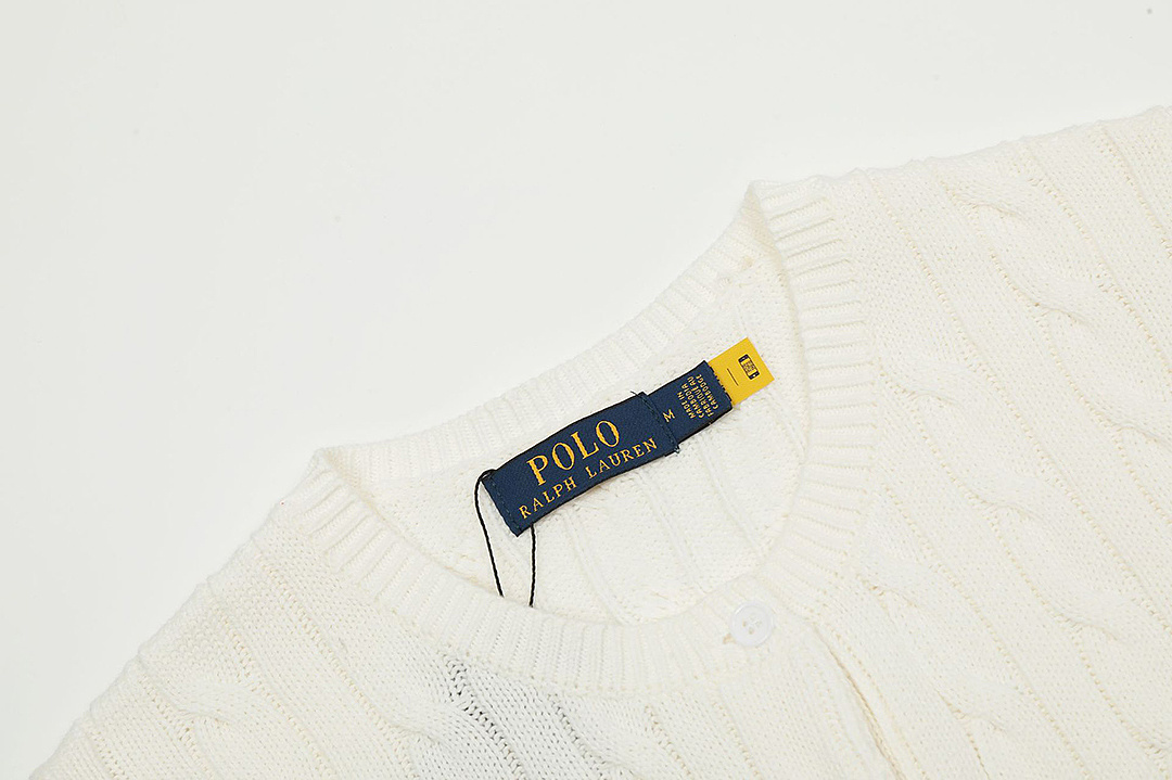 Ralph Lauren Cable-Knit Short-Sleeve Cardigan · A3123 — תמונה 19