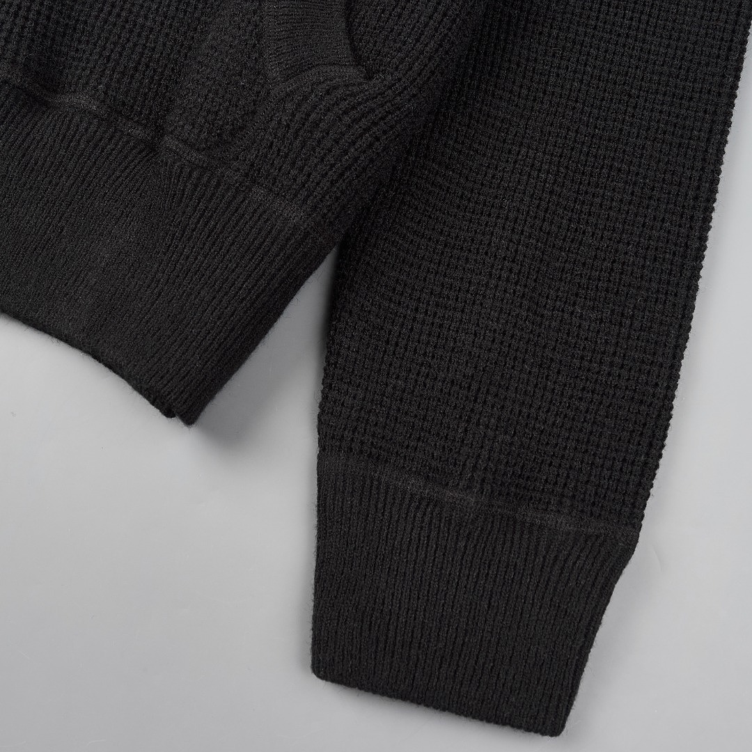 Ralph Lauren Waffle-Knit Logo Hoodie · A3384 — תמונה 9