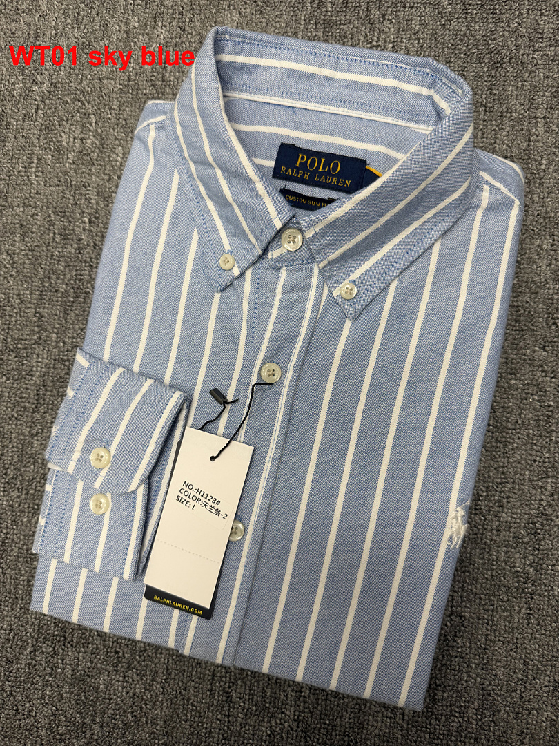 Ralph Lauren Classic Fit Striped Oxford Shirt · A3436 — תמונה 8