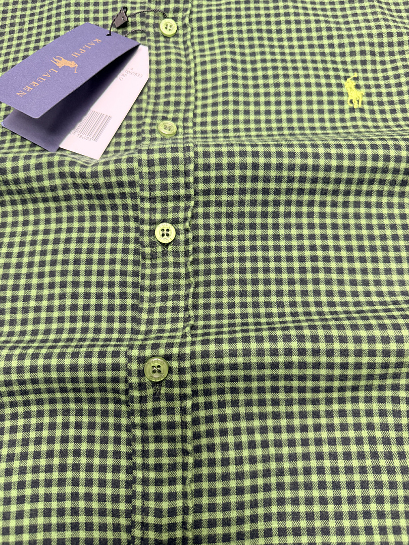 Ralph Lauren Gingham Stretch Poplin Shirt · A3157 — תמונה 10