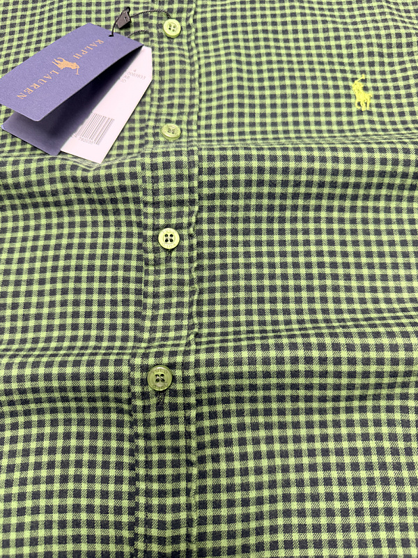 Ralph Lauren Gingham Stretch Poplin Shirt · A3157 — תמונה 11