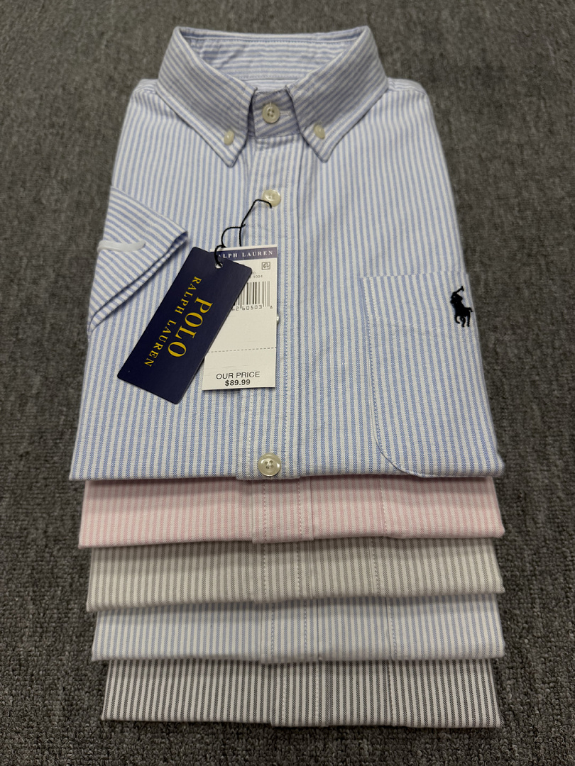 Ralph Lauren Classic Fit Striped Oxford Shirt · A3277 — תמונה 36