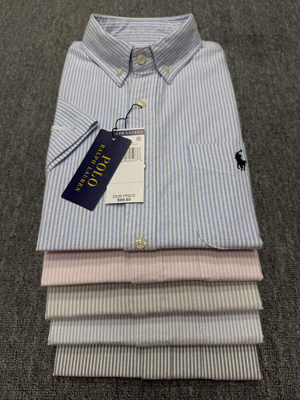 Ralph Lauren Classic Fit Striped Oxford Shirt · A3277 — תמונה 37