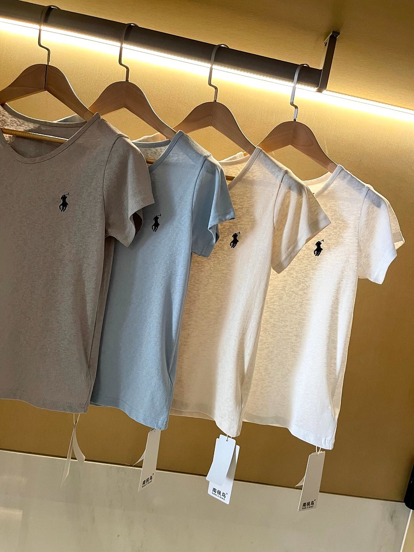 Ralph Lauren Shrunken Fit Jersey Long-Sleeve Tee · A3136 — תמונה 37