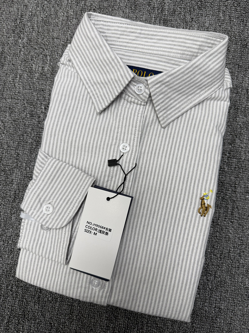 Ralph Lauren Striped Oxford Shirt · A3208 — תמונה 63