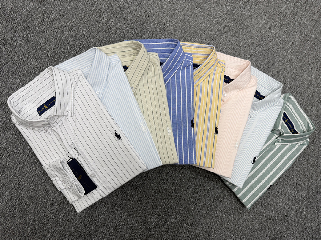 Ralph Lauren Classic Fit Striped Oxford Shirt · A3238 — תמונה 53