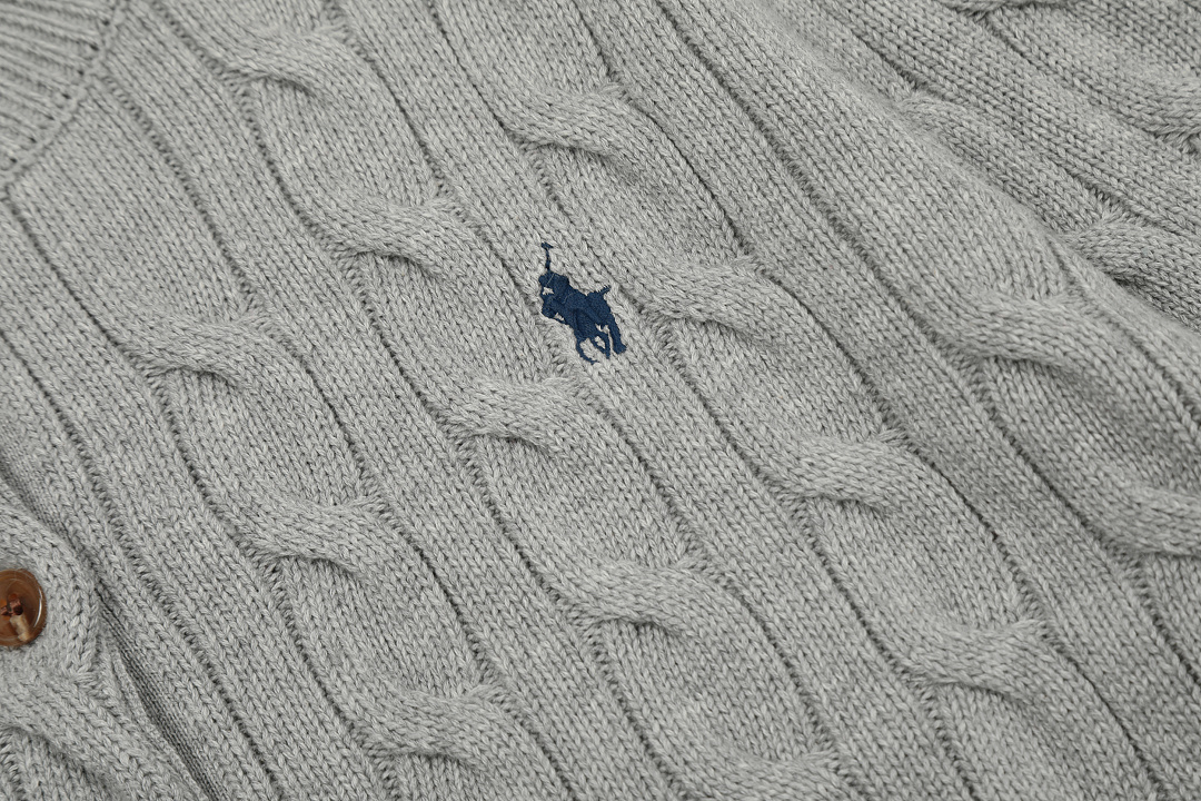 Ralph Lauren Cable Knit Cotton Cardigan · A3415 — תמונה 21