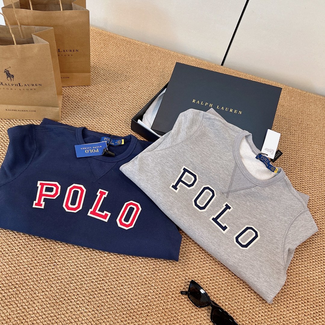 Ralph Lauren Logo Fleece Sweatshirt · A2910 — תמונה 23