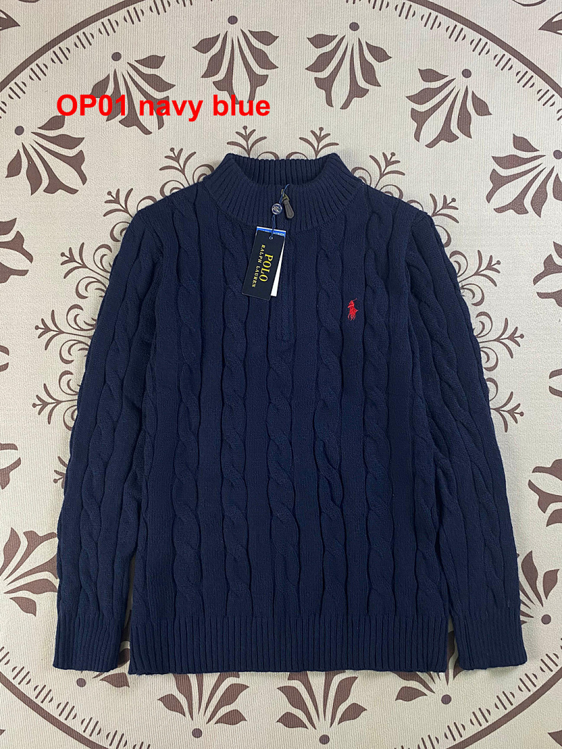 Ralph Lauren Cable-Knit Quarter-Zip Sweater · A2520 — תמונה 8