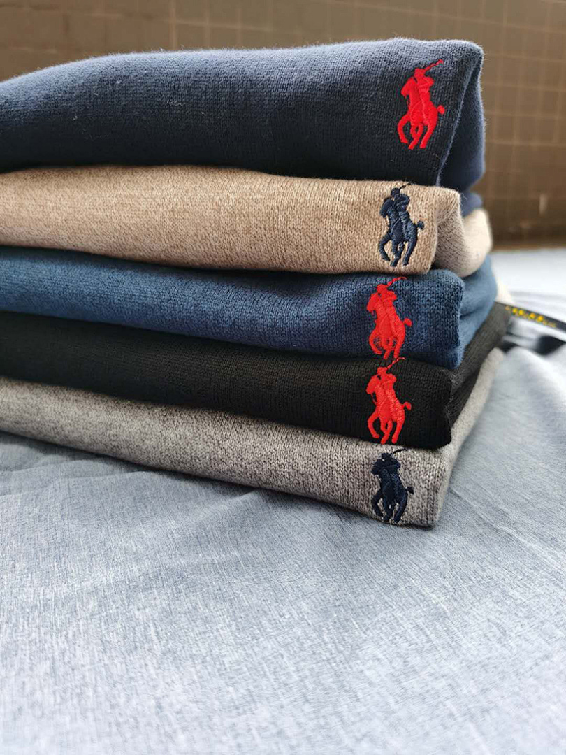 Ralph Lauren Textured Cotton Crewneck Sweater · A843 — תמונה 8