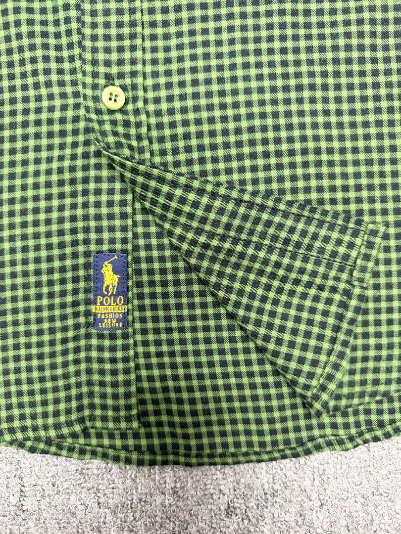 Ralph Lauren Gingham Stretch Poplin Shirt · A3157 — תמונה 14