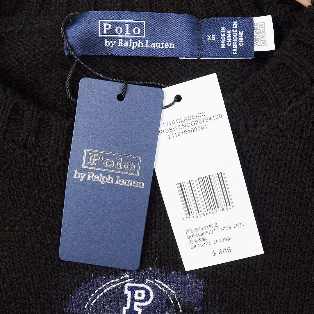 Ralph Lauren Polo Bear Cotton Crewneck Sweater · A3378 — תמונה 19