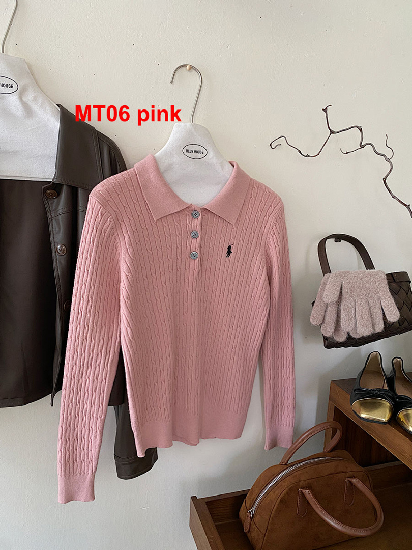 Ralph Lauren Cable-Knit Polo Sweater · A2356 — תמונה 13