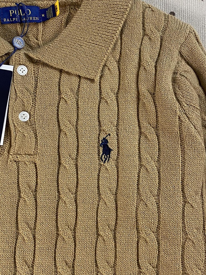 Polo Ralph Lauren Cable-Knit Polo Sweater · A2858 — תמונה 10