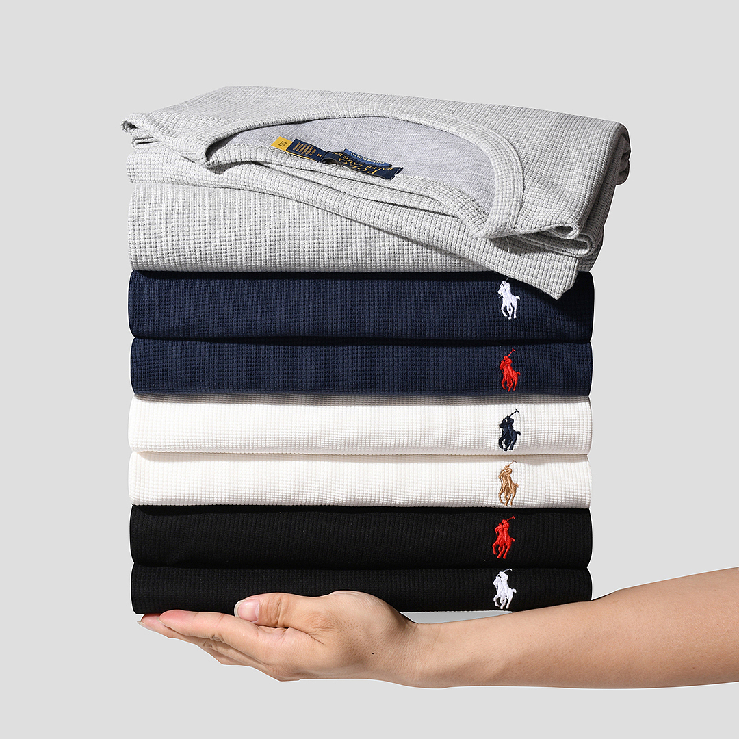 Ralph Lauren Waffle LS T-shirt · A3095 — תמונה 40