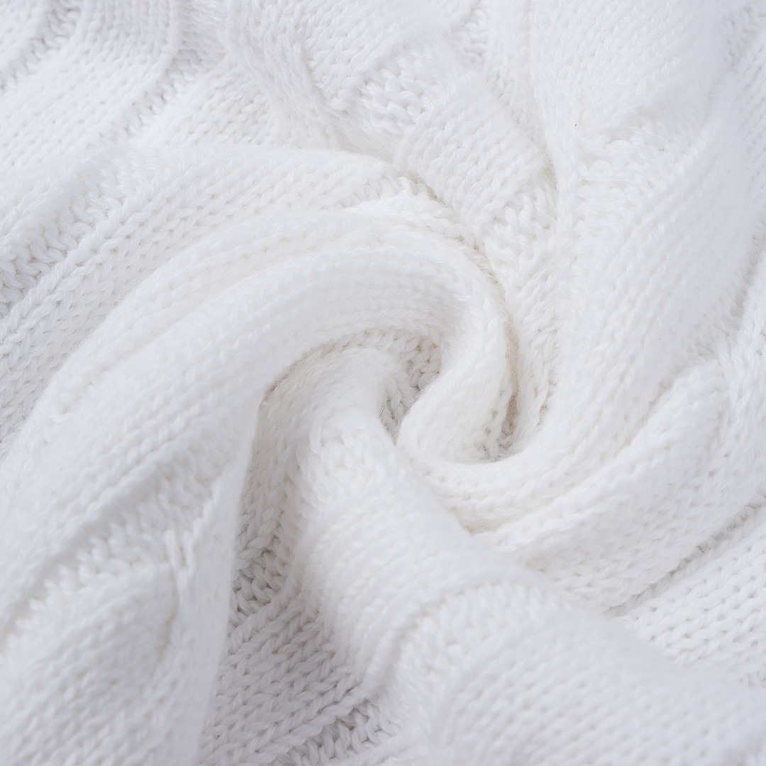 Ralph Lauren US Open Cable-Knit Polo-Collar Sweater · A3448 — תמונה 4