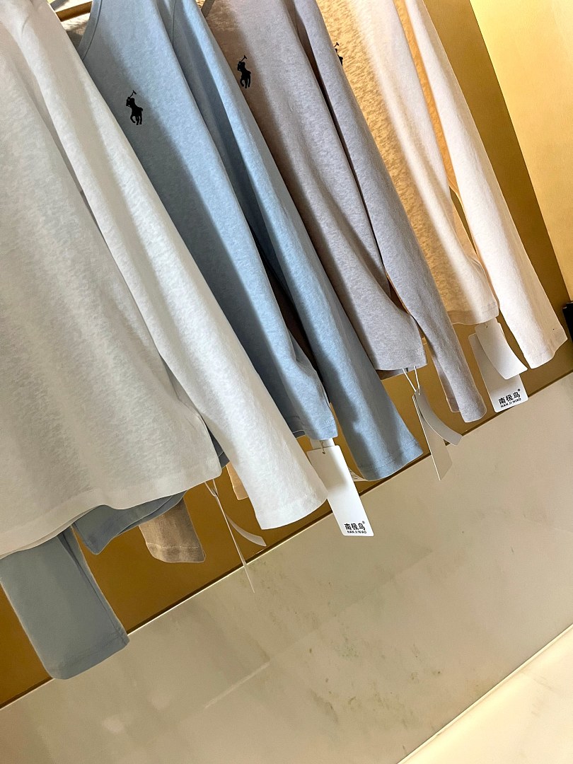 Ralph Lauren Shrunken Fit Jersey Long-Sleeve Tee · A3136 — תמונה 65