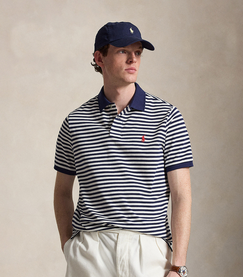 Polo Ralph Lauren Classic Fit Striped Polo Shirt · A3362 — תמונה 4