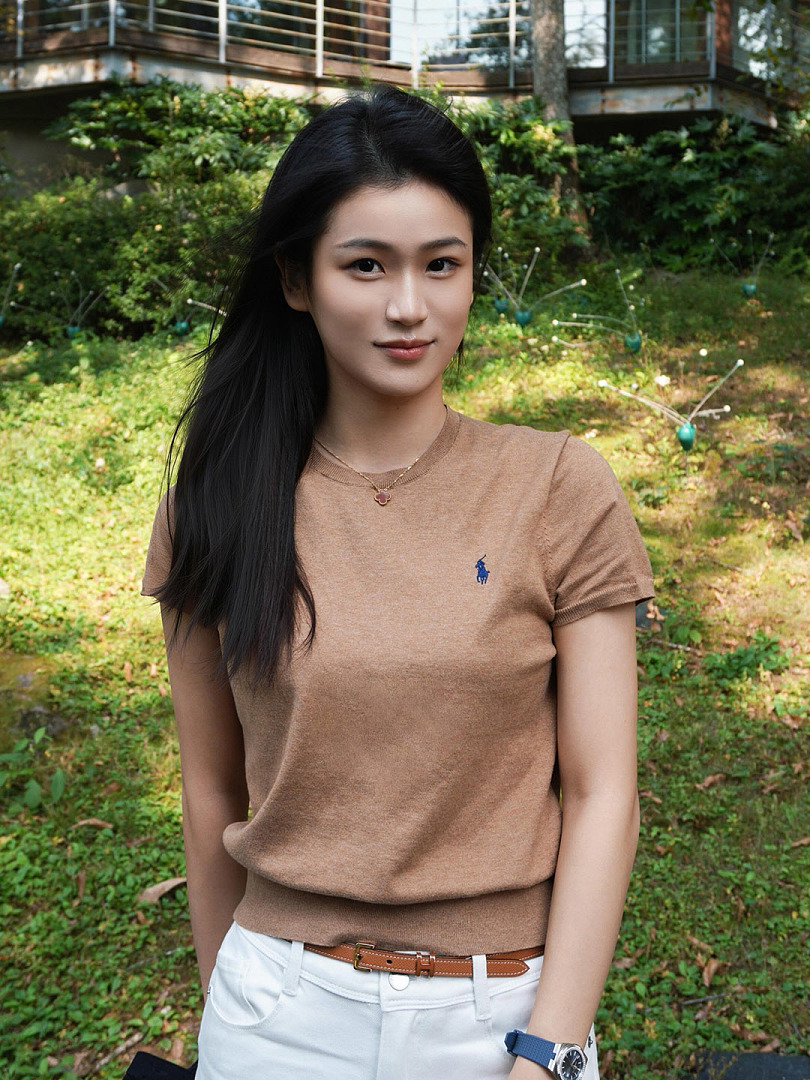 Ralph Lauren Ribbed Cotton Short Sleeve Sweater · A3074 — תמונה 7
