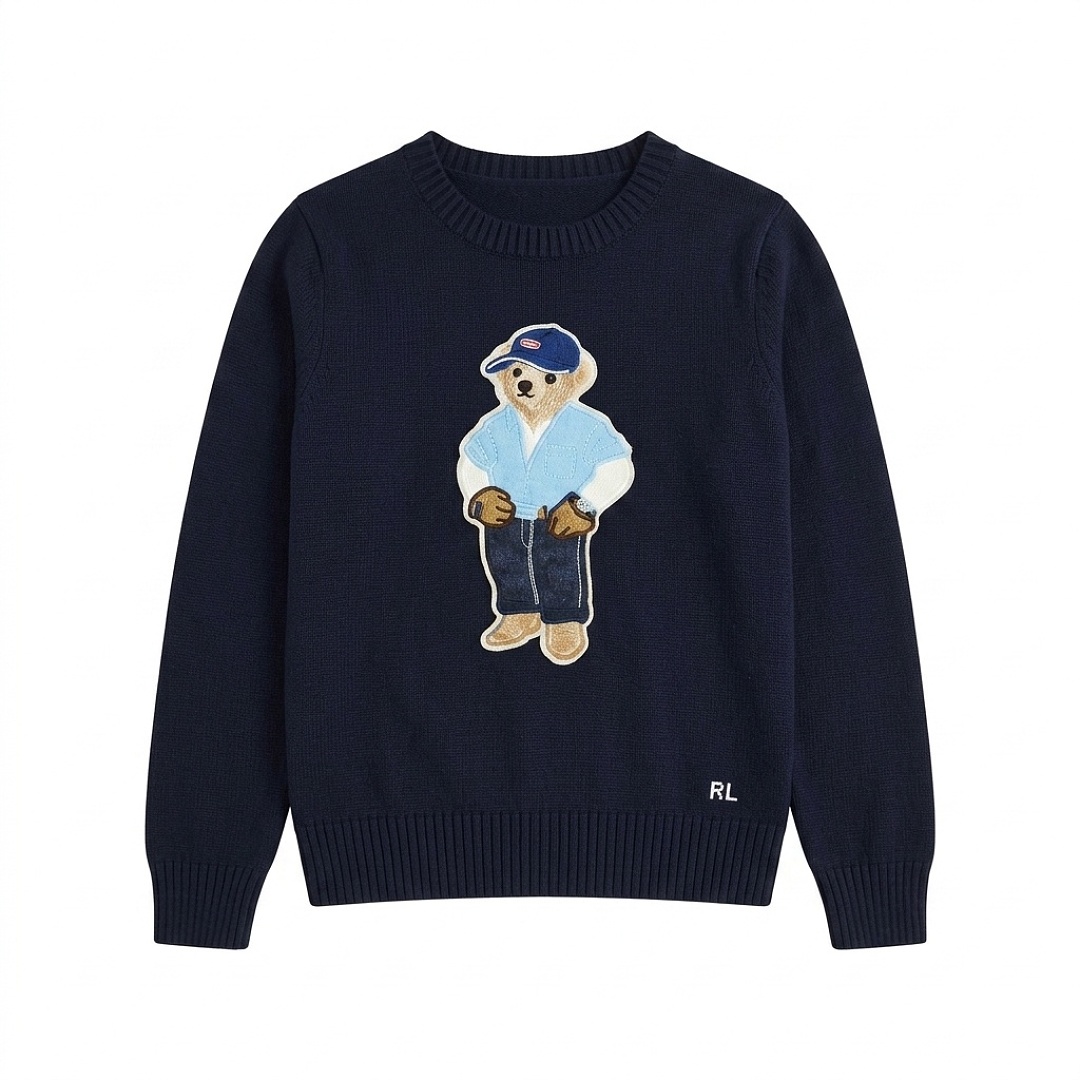 Ralph Lauren Polo Bear Cotton Crewneck Sweater · A3396 — תמונה 73