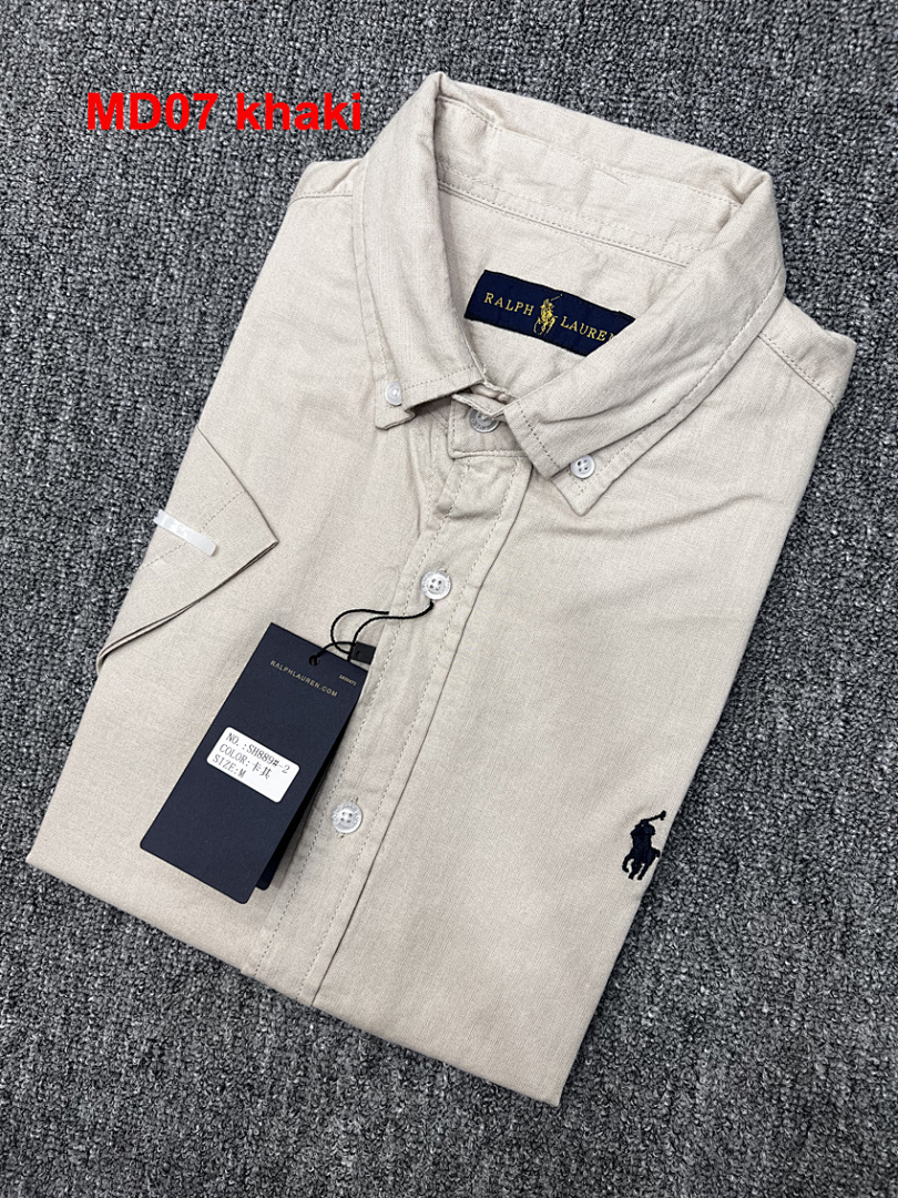Ralph Lauren Cotton Oxford Short-Sleeve Shirt · A2392 — תמונה 6