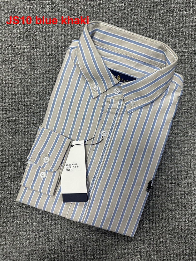 Ralph Lauren Classic Fit Striped Oxford Shirt · A3238 — תמונה 7