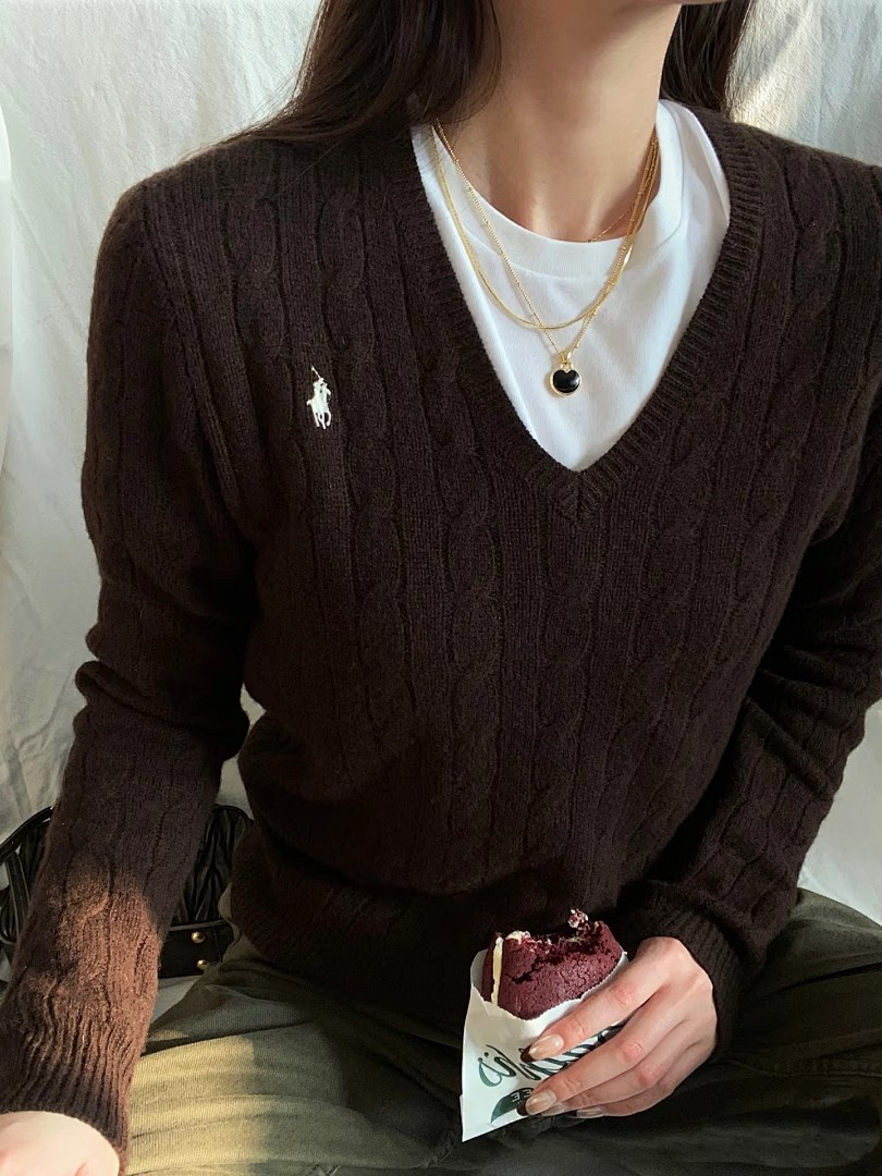 Polo Ralph Lauren Julianna Cable Knit Sweater · A2631 — תמונה 5