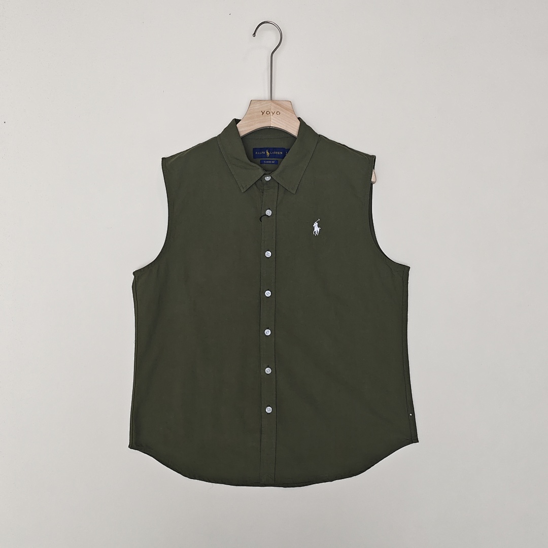Ralph Lauren Sleeveless Oxford Shirt · A2259 — תמונה 15