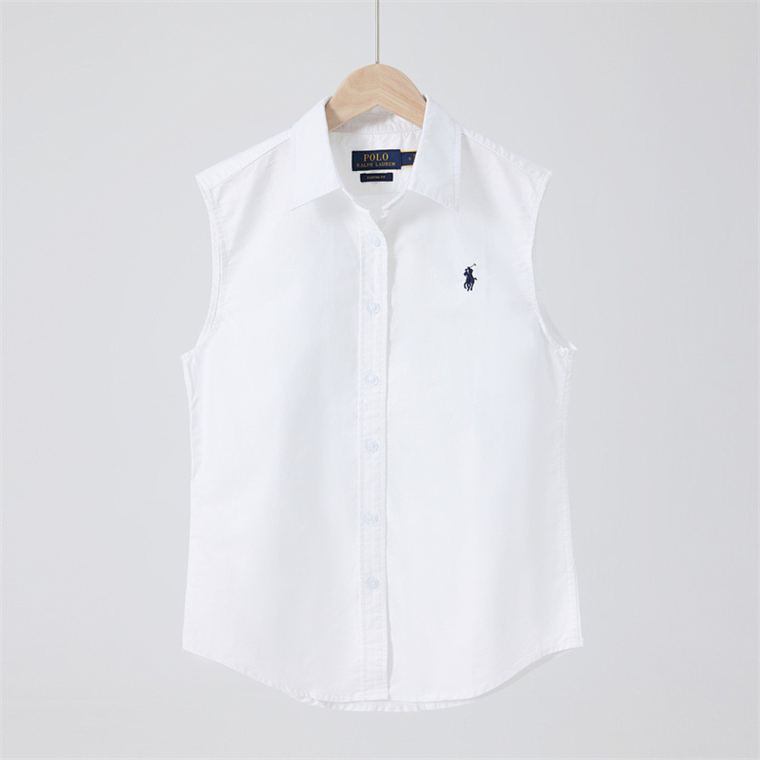 Ralph Lauren Sleeveless Oxford Shirt · A1576 — תמונה 16