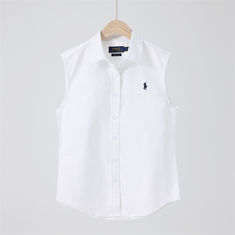 Ralph Lauren Sleeveless Oxford Shirt · A1576 — תמונה 17