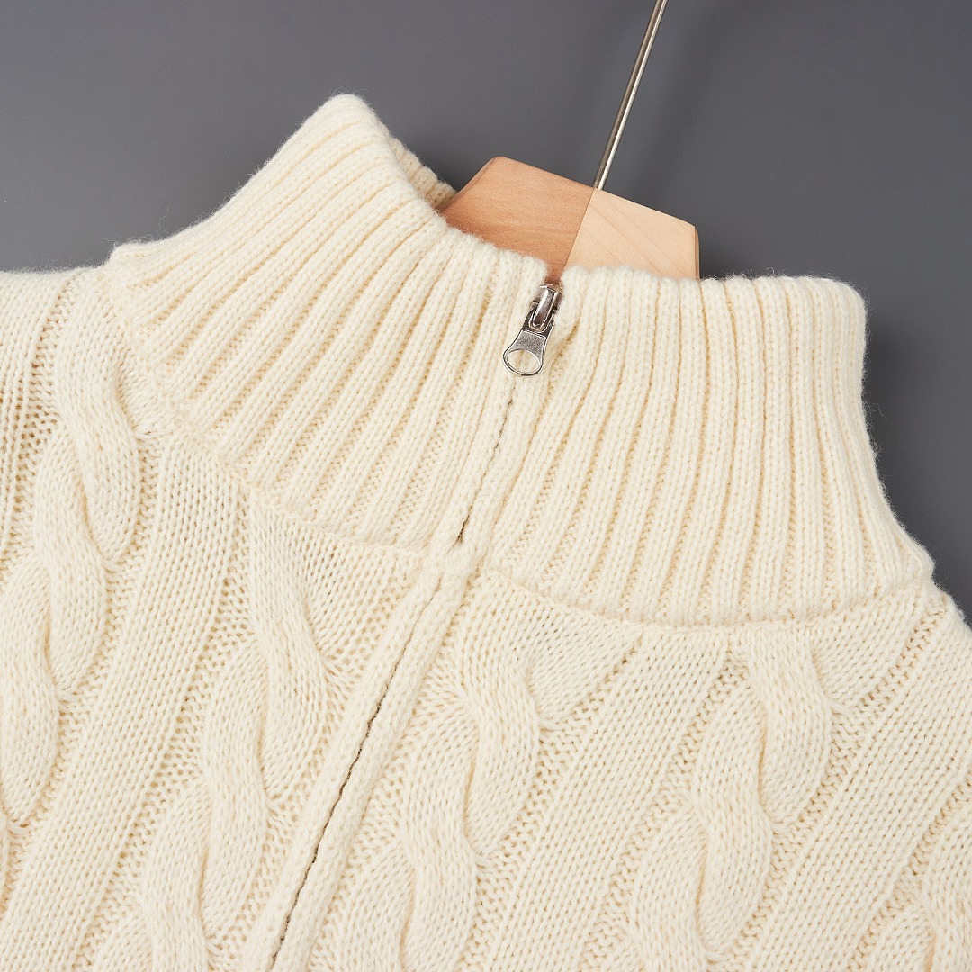 Ralph Lauren Cable Knit Quarter Zip Pullover · A3425 — תמונה 13